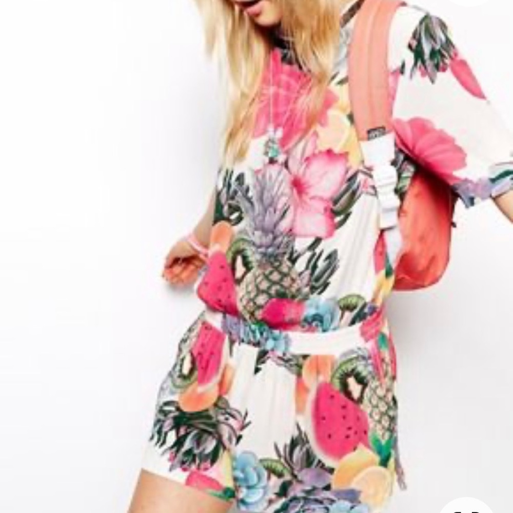 Jaded London Fruit Print Co-ord
